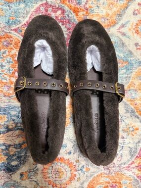 The Remy Teddy Mary Jane Flats